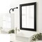 Amanti Art Mirror Makeover Bathroom Mirror Frame Border Kit - Fully Assembled Peel and Stick Frame - Mirror NOT Included - Parlor Trim